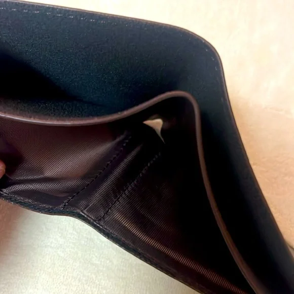 NWOT Jiangbao Men’s Brown Leather Wallet With Embossed Eagle - Picture 7 of 7